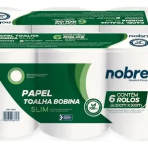 PAPEL TOALHA BOBINA NOBRE