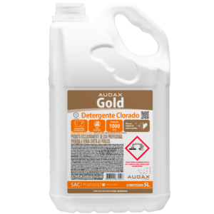 DETERGENTE CLORADO AUDAX GOLD - 5LT