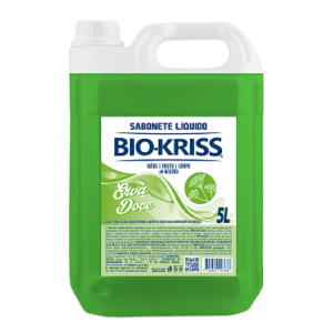 SABONETE LÍQUIDO BIO-KRISS 5L ERVA DOCE - 1X5LT